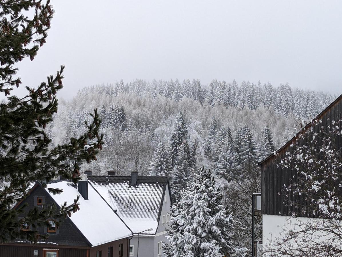 Ferienwohnungen Zauberberg, Schneehase & Glitzerhirsch Oberwiesenthal Eksteriør bilde
